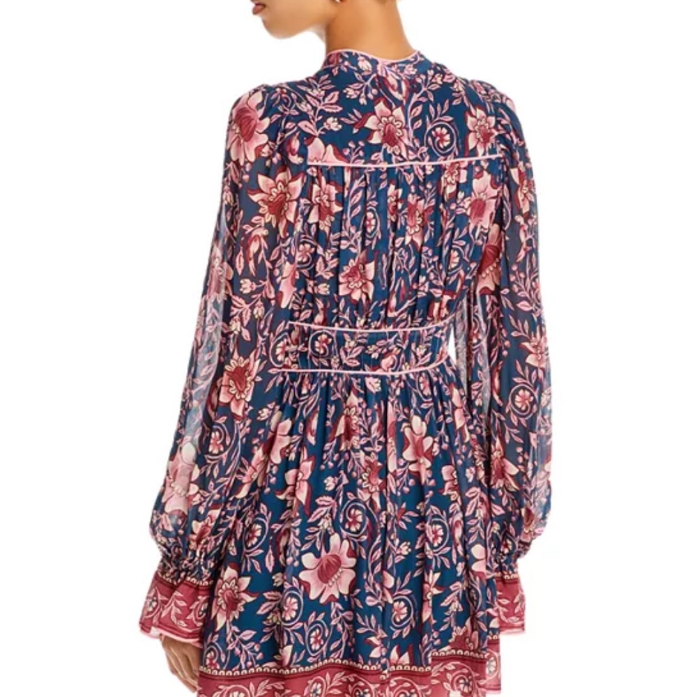 FARM Rio Ainika Floral Long Sleeve Dress (NWT) - Picture 3 of 6